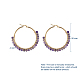 Boucles d'oreilles en perles(X-EJEW-JE03830-02)-3