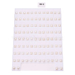 Natural Pearl Stud Earrings, Round Ball Post Earrings with 925 Sterling Silver Pins for Women, Floral White, 7~8mm, Pin: 0.7mm(PEAR-N020-07C-01)