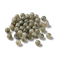 Acrylic Beads, Imitation Gemstone, Round, Olive, 8mm, Hole: 1.8mm(OACR-C020-06G)