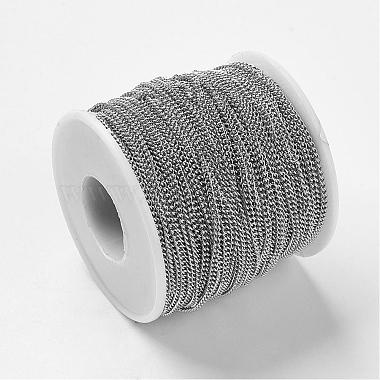 304 Stainless Steel Twist Chains(CHS-R004-0.6mm)-3