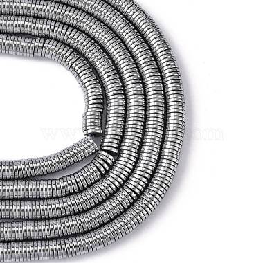 Electroplate Non-magnetic Synthetic Hematite Beads Strands(G-J216E-08)-2