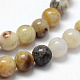 Natural Bamboo Leaf Agate Beads Strands(G-F364-02-6mm)-3