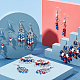 SUNNYCLUE DIY Independence Day Theme Earring Making Kit(DIY-SC0018-29)-5