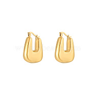 U-Shaped Stainless Steel Hoop Earrings for Women(GG9870-1)
