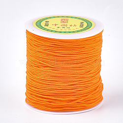 Nylon Thread, Orange, 1.5mm, about 120.29 yards(110m)/roll(NWIR-S007-27)