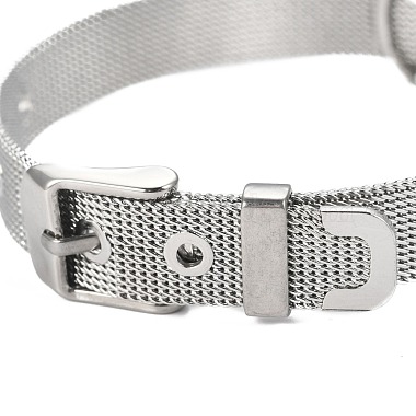 Unisex 304 Stainless Steel Watch Band Wristband Bracelets(BJEW-L655-026)-4