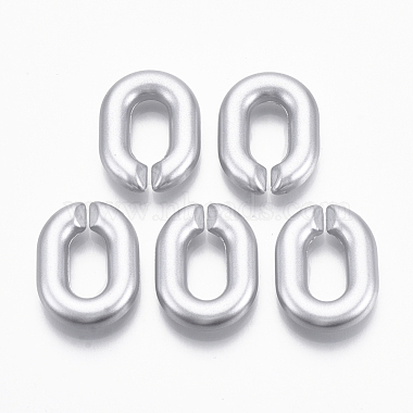 Silver Oval Plastic Quick Link Connectors