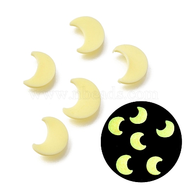 Luminous Handmade Polymer Clay Cabochons(PY-CBA5A20-15D)-1