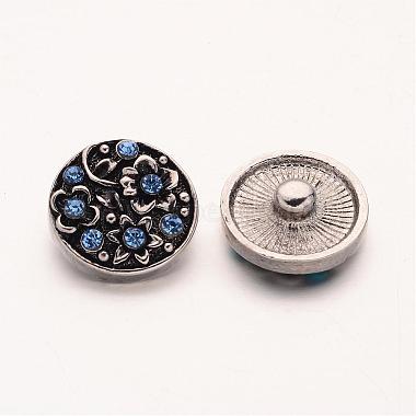 Flat Round with Mixed Style Zinc Alloy Jewelry Snap Buttons(ALRI-R019-M)-3