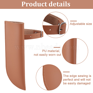 PU Leather Flagpole Holder(DIY-WH0888-161)-3