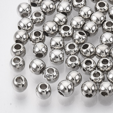 CCB Plastic Beads(X-CCB-S160-245P-4mm)-1