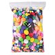 10mm to 30mm Mixed Sizes Multicolor Assorted Pom Poms Balls About 550pcs for DIY Doll Craft Party Decoration(AJEW-PH0001-M)-3