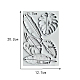 Силиконовые Молды для пищевых продуктов из листьев и перьев монстеры своими руками(FEAT-PW0001-024A)-2