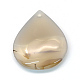 Teardrop Natural Striped Agate/Banded Agate Pendants(G-R347-13)-2