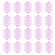30Pcs Transparent Handmade Lampwork Beads(LAMP-TADJ0001-12F)-2