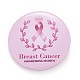 Mois de sensibilisation au cancer du sein broche en fer blanc(JEWB-G016-01P-01)-1