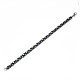 Bracelet chaîne byzantine bicolore 201 acier inoxydable pour homme femme(BJEW-S057-86B-01)-2