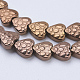 Electroplate Non-magnetic Synthetic Hematite Beads Strands(G-J380-6mm-A07)-2