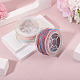 2 Rolls 2 Colors Segment Dyed Round Polyester Twisted Cords(OCOR-TA0003-65C)-5