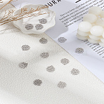 16Pcs 304 Stainless Steel Charms, Flower, Stainless Steel Color, 14.5x13x1mm, Hole: 1.5mm(STAS-LP0003-27)