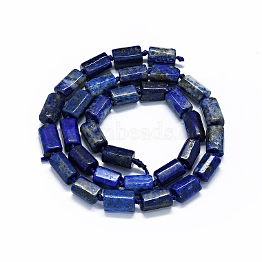 Natural Lapis Lazuli Beads Strands(G-O170-100)-2