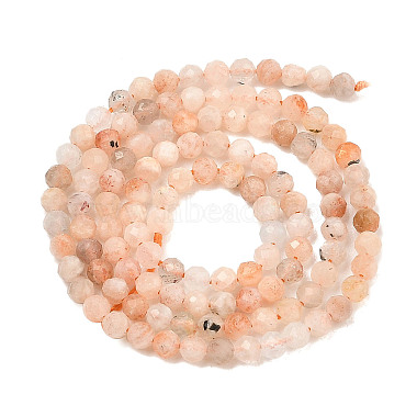 sunstone naturelle perles brins(G-H002-A03-01)-5