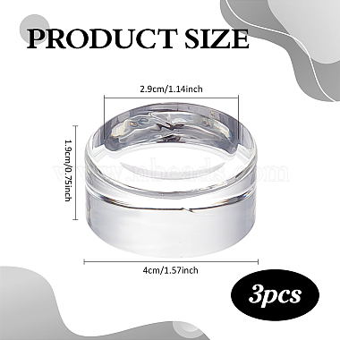 Glass Crystal Ball Display Pedestals(AJEW-WH0314-622)-2