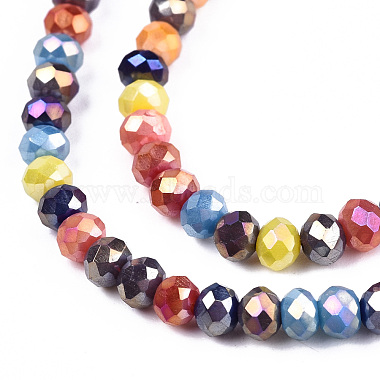 Opaque Glass Beads Strands(X-GLAA-T006-12A)-3