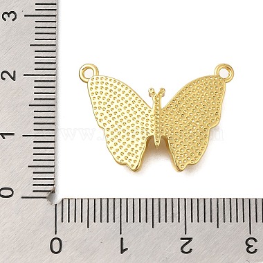 Colgantes de latón chapado con forma de mariposa(KK-I716-16G)-3