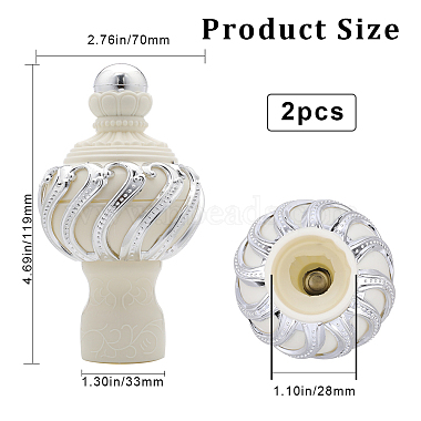 Plastic Curtain Rod Head(FIND-WH0417-43A)-2