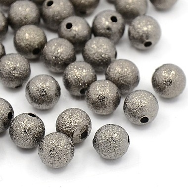 Brass Textured Beads(EC225-B)-1