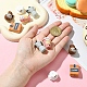 10Pcs 5 Styles Silicone Beads(SIL-CJ0003-13)-4