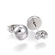304 Stainless Steel Ear Studs(EJEW-G210-01)-3