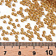 Goldenrod Round 11/0 Grade A Transparent Glass Seed Beads(X-SEED-Q007-F31)-3