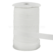 80 Yards Single Face Flat Velvet Ribbon, for Gift Wrapping, Party Decorations, White, 1 inch(25~25.5mm)(OCOR-WH0078-79B)