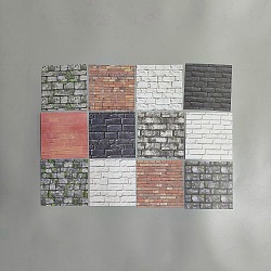 Square Scrapbook Paper Pads, for DIY Album Scrapbook, Background Paper, Diary Decoration, Mixed Color, 152x152x0.1mm, 2pcs/style(DIY-WH20013-83C)