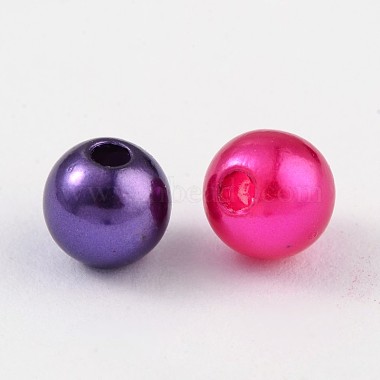 Imitation Pearl Acrylic Beads(PL610)-2