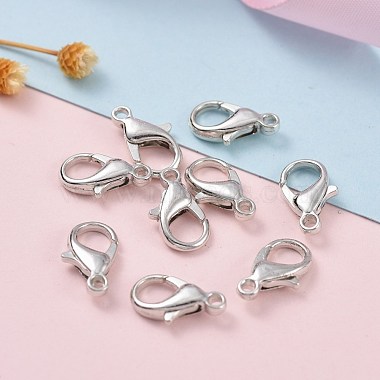 Zinc Alloy Lobster Claw Clasps(E105)-5