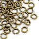 Antique Bronze Jewelry Accessory Open Jump Rings(X-JRC5MM-AB)-1