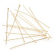 Brass Flat Head Pins(KK-G331-11-0.7x63)-2