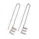 Boucles d'oreilles à tige en acier inoxydable anti-ternissement 304(EJEW-L205-01E)-1