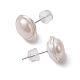 Natural Pearl Ear Studs(EJEW-P286-32P)-2