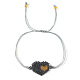 Bohemian Style Heart Beaded Bracelet for Couples(IK8512)-1