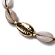 Cowrie Shell Braided Choker Necklaces(NJEW-JN02387-01)-2