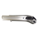 Aluminium Alloy Utility Knife Cutter, for Leathercraft Tool, Platinum, 158x42mm(TOOL-H011-15)
