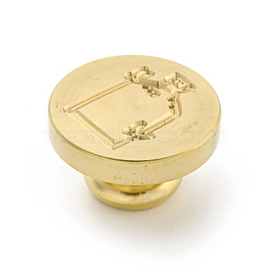 Wax Seal Brass Stamp Head(AJEW-G056-01C)-3