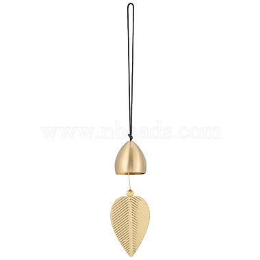 Messing Glocke Anh&auml;nger(HJEW-WH20816-010G-F)-1