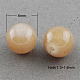 Imitation Jade Glass Beads Strands(DGLA-S076-6mm-28)-1