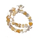 Natural Yellow Shell Beads Strands(SHEL-F003-01B)-3