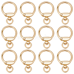 12Pcs Alloy Swivel Clasp, Gourd, Light Gold, 44x29x6mm, Hole: 5x8.5mm(FIND-SC0010-10KCG)